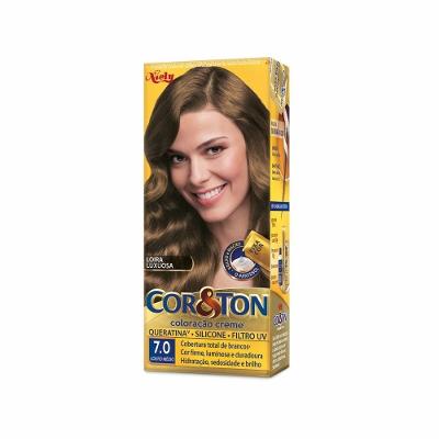 Tintura Niely Cor E Ton Louro Médio 7.0
