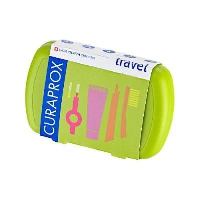 Kit Viagem Curaprox Travel Set Escova Interdental + Creme Dental De 10ml