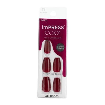 Unhas Postiças Kiss New York Kny Impress Color Winery In Nyc