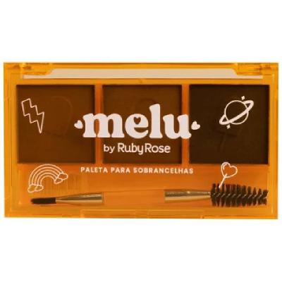 Paleta Para Sobrancelha Melu Ruby Rose Cor 01 7g