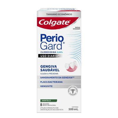 Enxaguante Colgate Periogard Uso Diário Sem Álcool 500ml