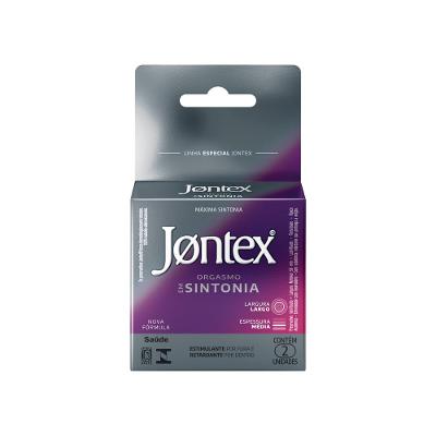 Preservativo Jontex Orgasmo Em Sintonia 2 Unidades
