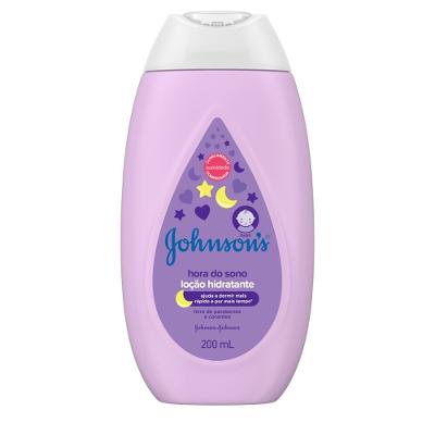 Loção Hidratante Relaxante Para Uso Diário Johnson’s Baby Hora Do Sono 200ml
