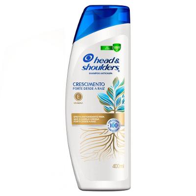 Shampoo Anticaspa Head & Shoulders Crescimento Desde A Raiz Vitamina E 400ml