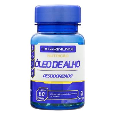 Oleo Alho Desodorizado Catarinense 60 Cápsulas