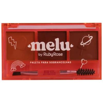 Paleta Para Sobrancelha Melu Ruby Rose Cor 02 7g