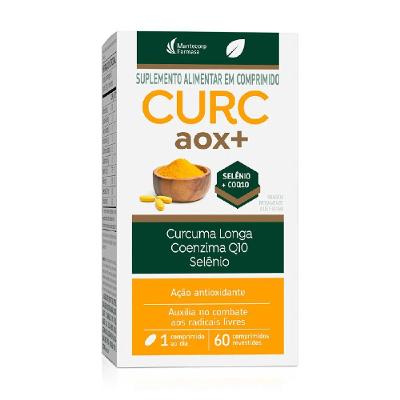 Suplemento Alimentar Curc Aox+ Curcuma Longa 60 Comprimidos