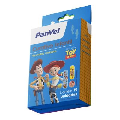 Curativo Woody Panvel Toy Story 15 Unidades