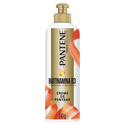 Creme Para Pentear Pantene Biotinamina B3 Antiqueda 240g