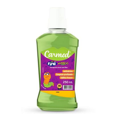 Enxaguatório Bucal Carmed Fini Minhocas 250ml