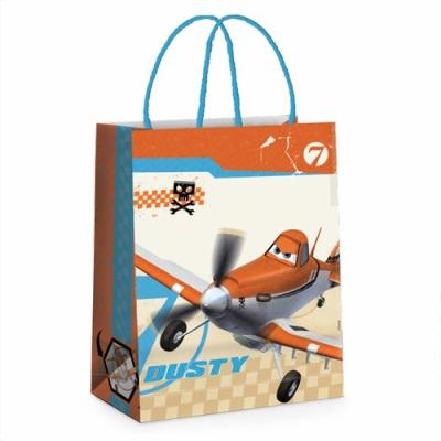 Sacola Papel Cromus M Avioes 26cm X 19,5cm X 9,5cm