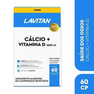 Lavitan Cálcio + Vitamina D 1000ui 60 Comprimidos Revestidos