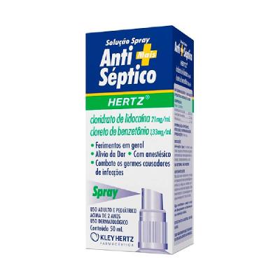 Antisseptico Hertz Spray 50ml