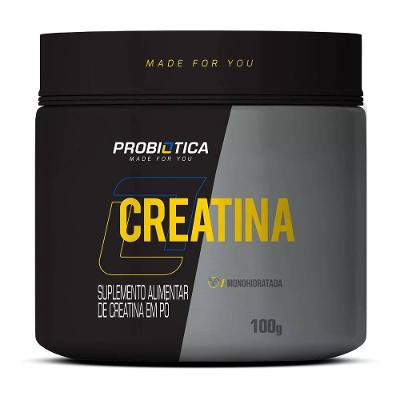 Creatina Pura Probiotica Pote 100g