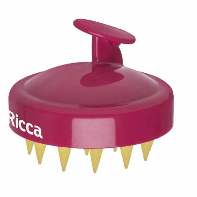 Escova Massageadora De Couro Cabeludo Ricca Brush