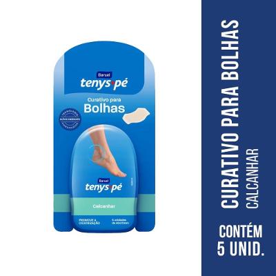 Adesivo Hidrocoloide Calcanhar Tenys Pe Baruel Com 5 Unidades