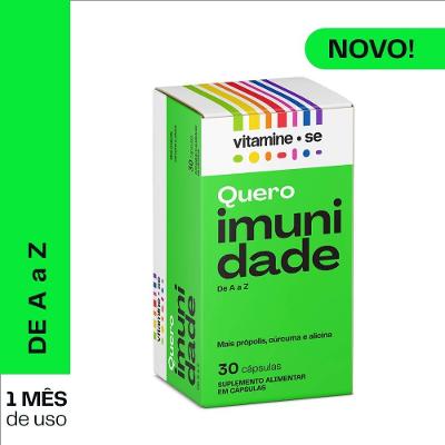 Quero Imunidade Vitamine-se Pote 30 Capsulas