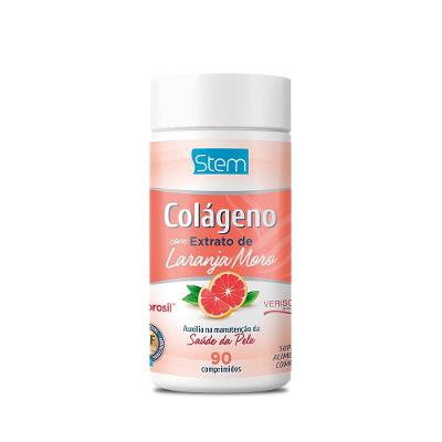 Colágeno Verisol 2,5g Stem Com Laranja Moro 90 Cápsulas