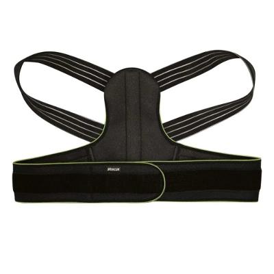 Corretor Postural Com Ajuste Triplo Mercur Preto P
