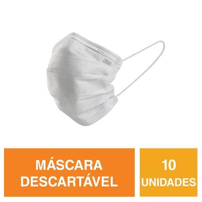 Máscara Descartável Nexcare 10 Unidades