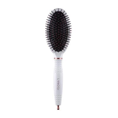 Escova De Cabelos Lanossi White Raquete Oval