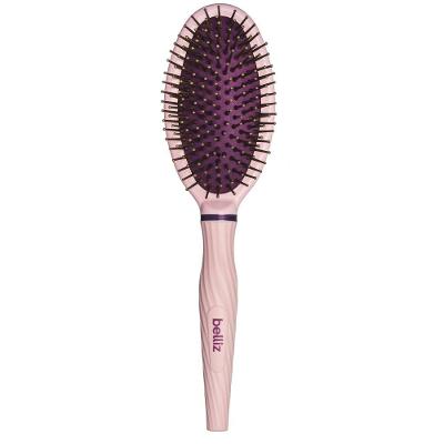 Escova De Cabelo Belliz Oval Pink Cassis
