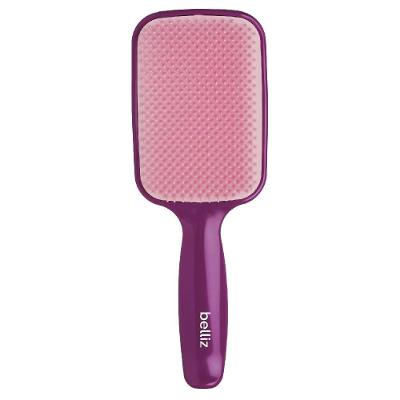 Escova De Cabelo Belliz Flex Raquete Cassis