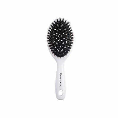Escova De Cabelo Marco Boni Oval Black White