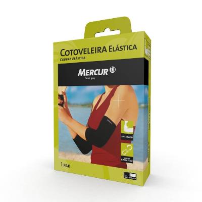 Cotoveleira Elastica Mercur Preta P