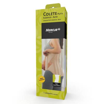 Colete Putti Elástico Mercur Modelado Alto Gg
