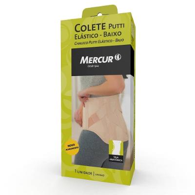 Colete Putti Elástico Mercur Reto Baixo M