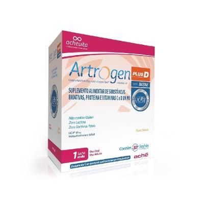 Colageno Tipo Ii Artrogen Plus D Em Pó 30 Saches