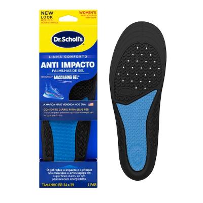 Palmilha Dr. Scholls Anti Impacto 34 A 39