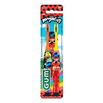 Escova Dental Infantil Gum Miraculous 2 Unidades