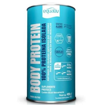 Suplemento Proteico Sem Sabor Body Protein Equaliv 450g