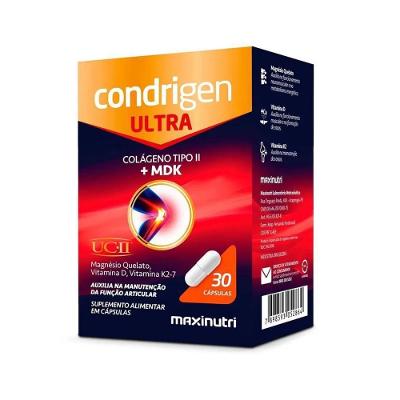 Colágeno Tipo Ii + Mdk Condrigen Ultra Maxinutri 30 Cápsulas