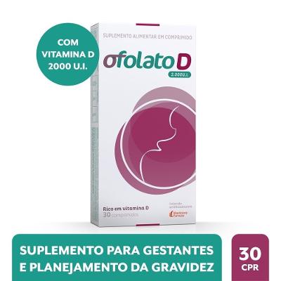 Ofolato D 2000ui 30 Comprimidos