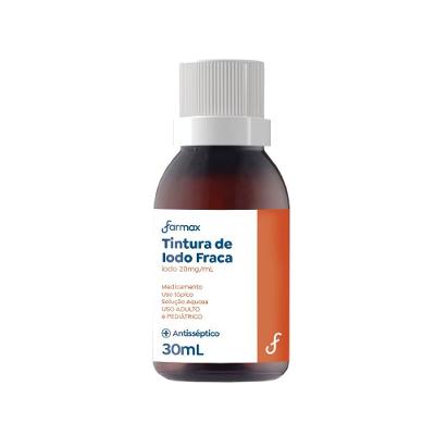 Tintura De Iodo 2% Farmax 30ml