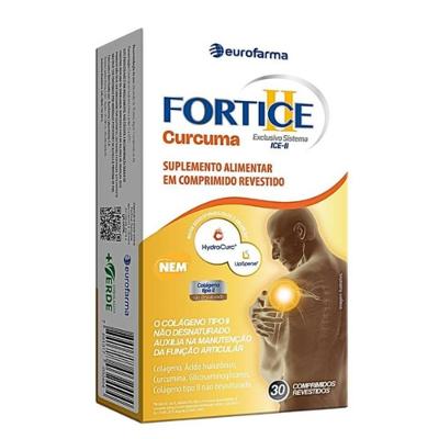 Suplemento Alimentar Fortice Curcuma 30 Comprimidos