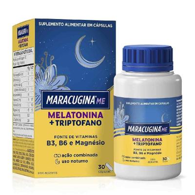 Maracugina Me Melatonina +triptofano 30 Capsulas
