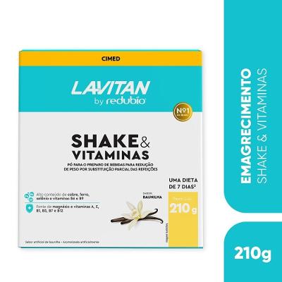 Shake Para Redução De Peso Lavitan By Redubío Baunilha 210g