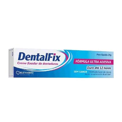 Creme Fixador De Dentaduras Dentalfix Sem Sabor 20g