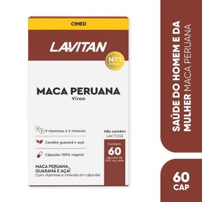 Lavitan Maca Peruana Viron 60 Capsulas