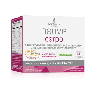 Nouve Corpo Sabor Framboesa 30 Sachês