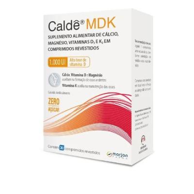Cálcio Caldê Mdk 1000ui 30 Comprimidos Revestidos