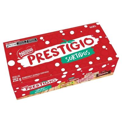 Caixa De Bombom Sortido Prestígio 252g
