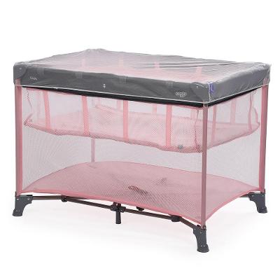 Berço Portátil Infantil Com Mosquiteiro Rosa Cosco Kids