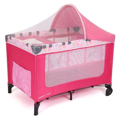 Berço Portátil Happy Rosa Cosco Kids
