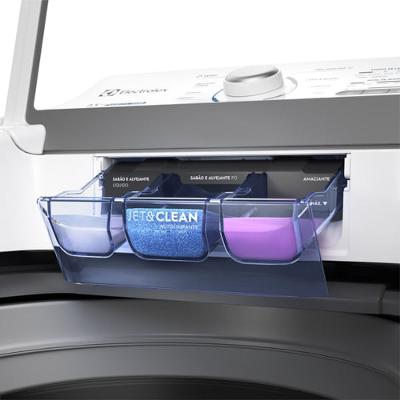 Máquina de Lavar Electrolux 13kg Branca Essential Care com Cesto Inox e Jet&Clean (LED13)