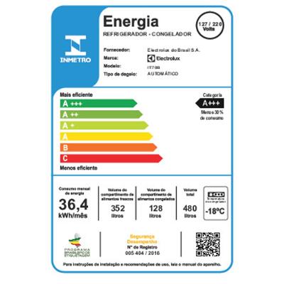 Geladeira Electrolux Frost Free Inverter 480L Efficient com AutoSense SmartBivolt Duplex cor Black Inox Look (IT70B)